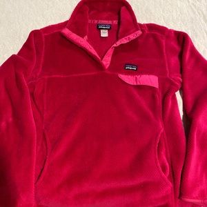Patagonia pink pullover